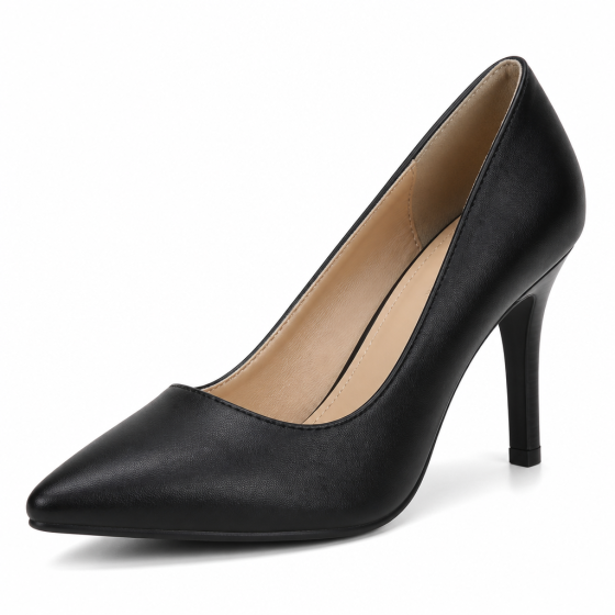 Essential Pointed Heel Pump
