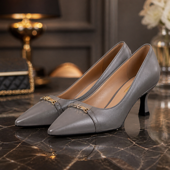 Premium Kid Leather Heel