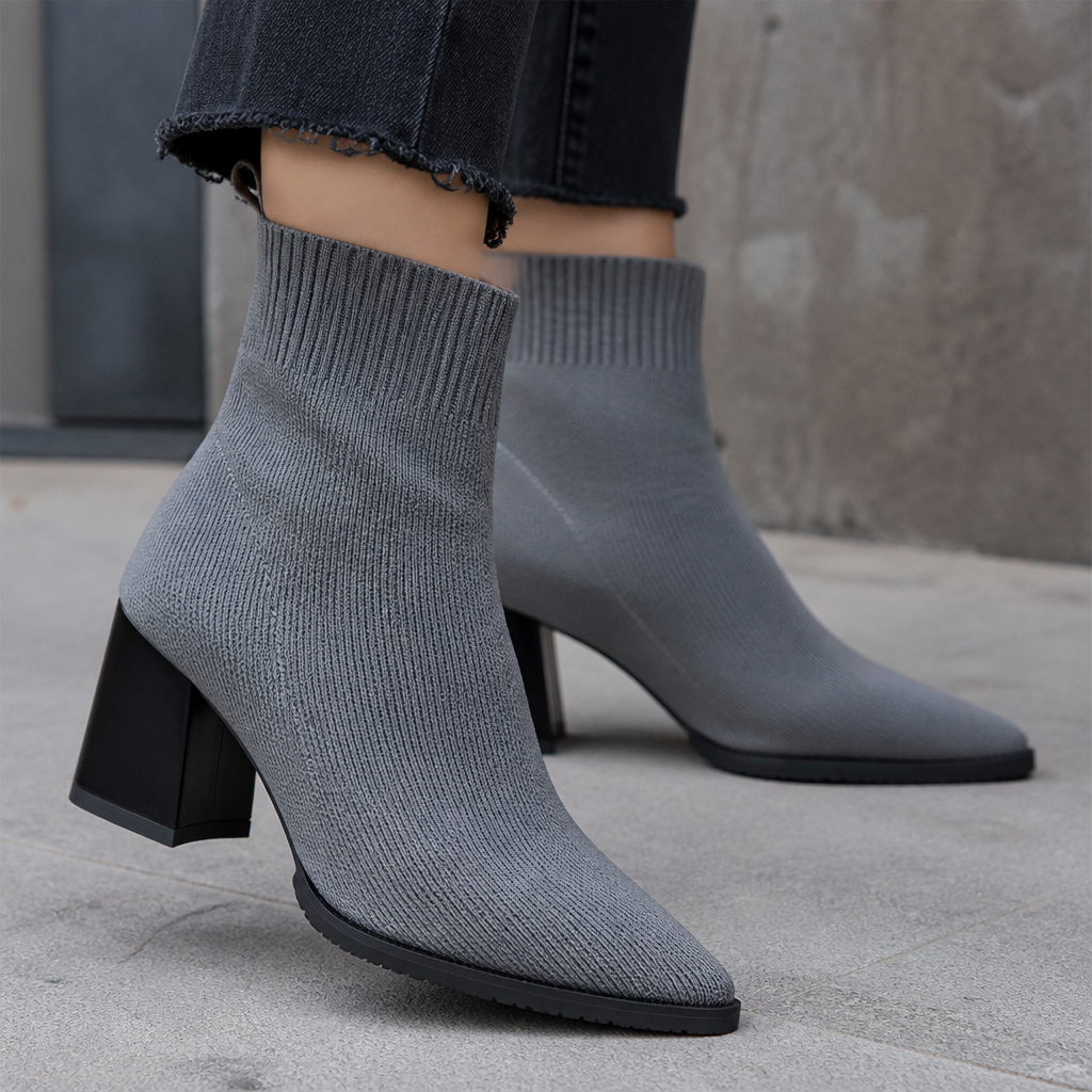 Everyday Sock-Style Fashion Boot