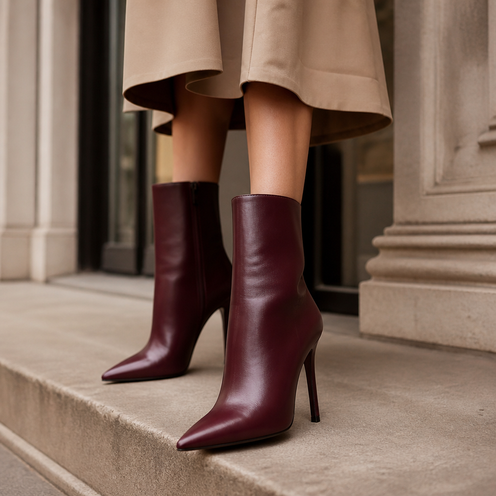 Premium Designer Heel Boot