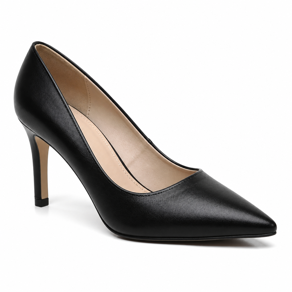 Essential Pointed Heel Pump